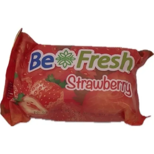 BE FRESH მყარი საპონი მარწყვი 125 გრ (ბი ფრეში)