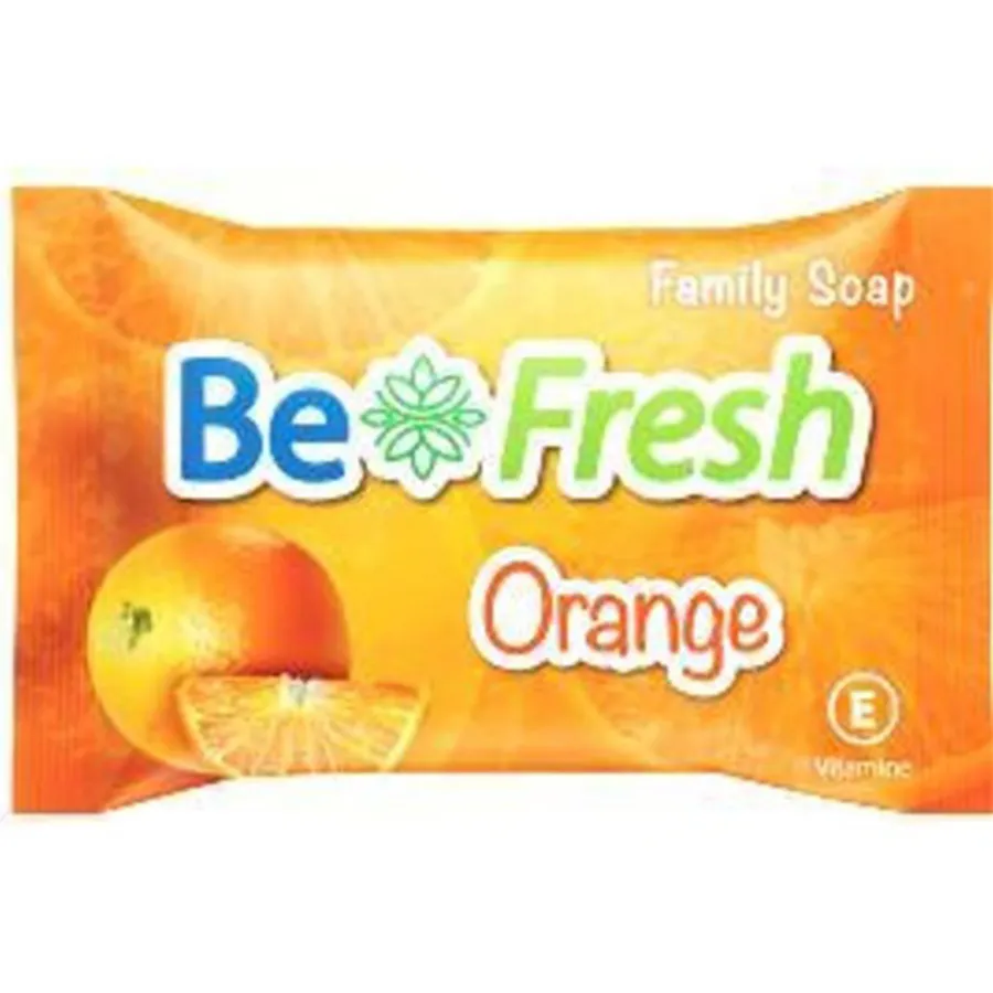 BE FRESH მყარი საპონი ფორთოხალი 125 გრ (ბი ფრეში)