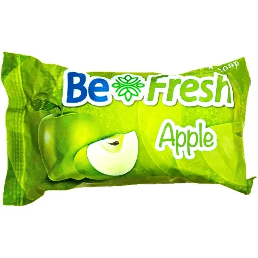 BE FRESH მყარი საპონი ვაშლი 125 გრ (ბი ფრეში)