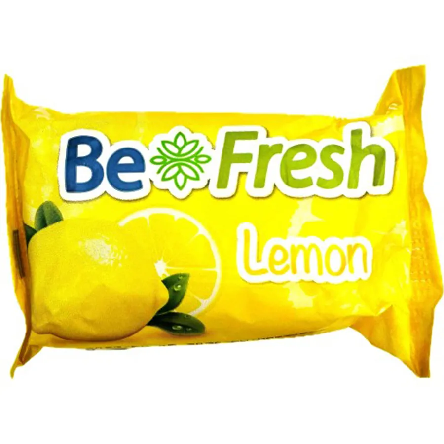 BE FRESH მყარი საპონი ლიმონი 125 გრ (ბი ფრეში)