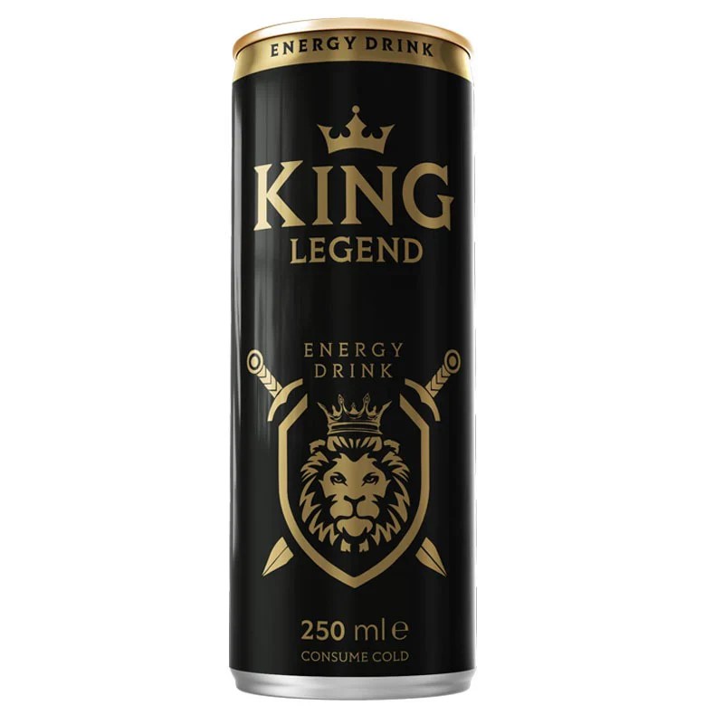ენერგეტიკული სასმელი KING LEGEND ORIGINAL 250მლ 8681529001253