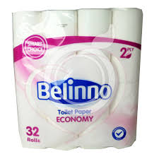 Belinno ტუალეტის ქაღალდი 32 ცალიანი 2ფ 8682376710435