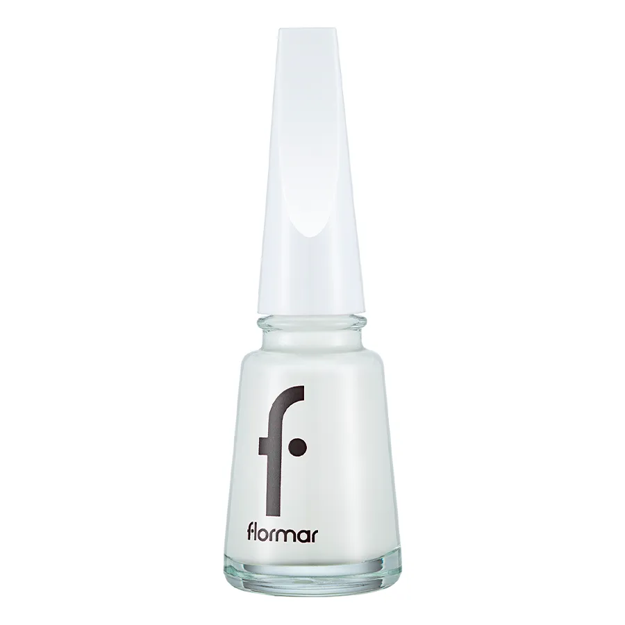 FLORMAR ფრჩხილის ლაქი BRIGHT WHITE NEW N 400 (ფლორმარი)