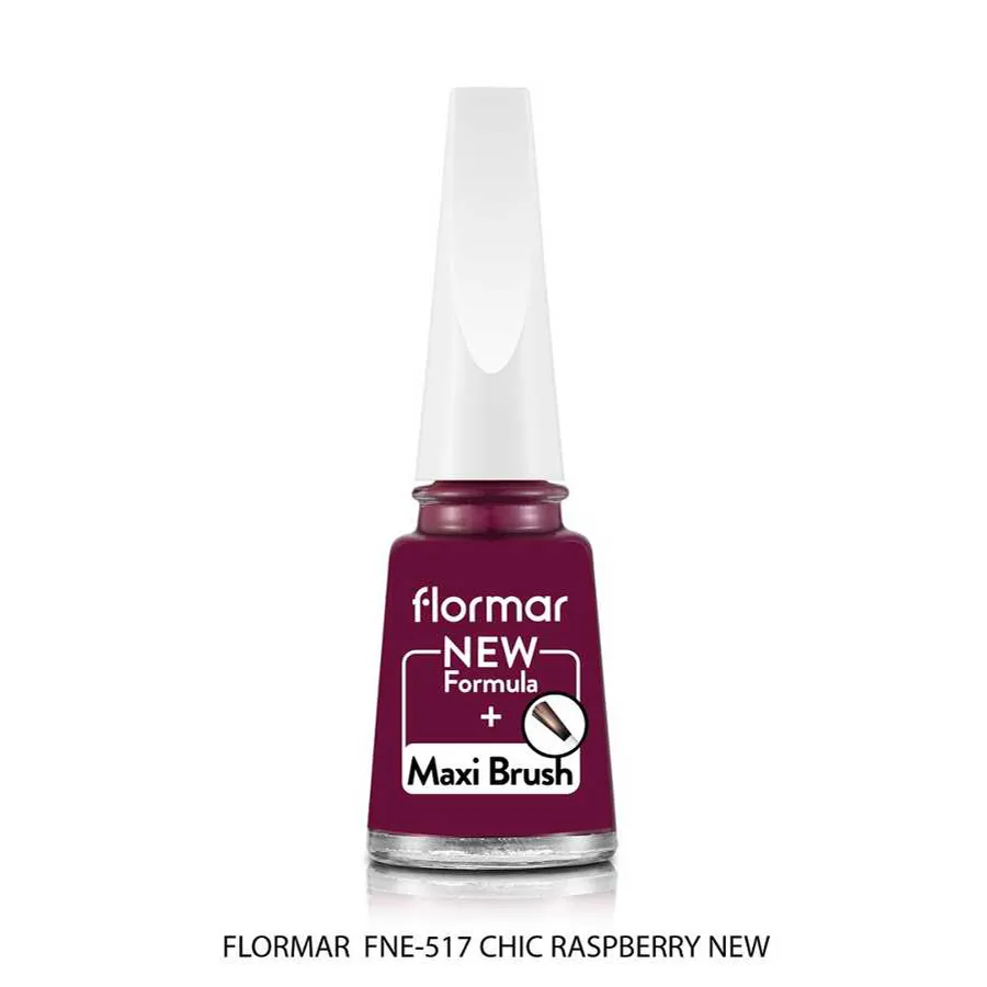 FLORMAR ფრჩხილის ლაქი 517 CHIC RASPBERRY NEW (ფლორმარი)