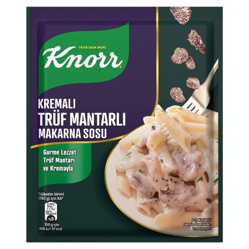KNORR მაკარონის სოუსი 52 გრ TRUF MANTARLI (12X6)