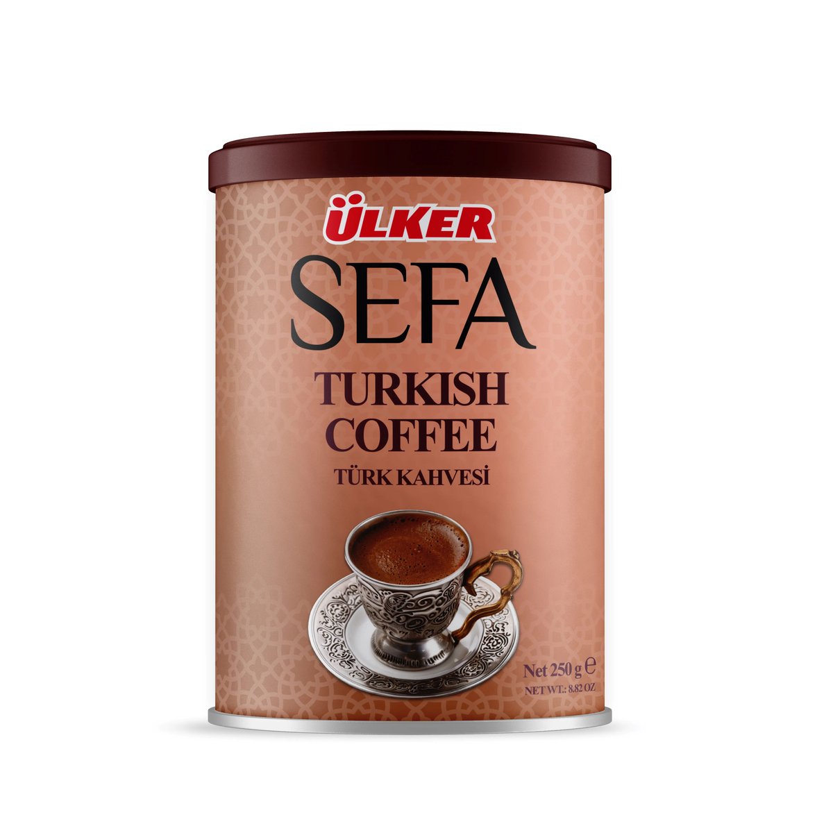 ULKER SEFA ნალექიანი ყავა 250 გრ. (თურქული)