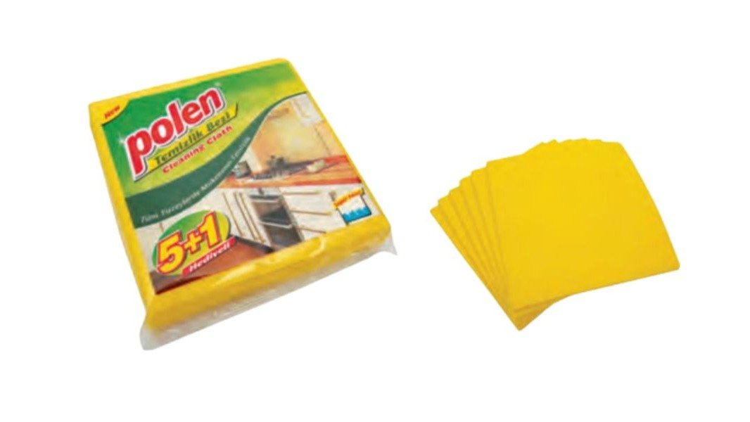 POLEN 2465 მაგიდის საწმენდი ტილო 6 ცალიანი 35X35სმ. (48)