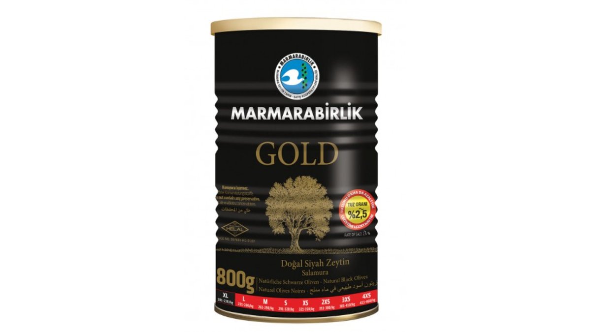 M.B ზეთისხილი GOLD 800 გრ. 201-230 (6)
