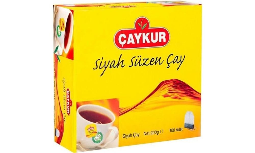 CAYKUR შავი ჩაი 200 გრ. ერთჯერადი 100 ცალიანი (16)