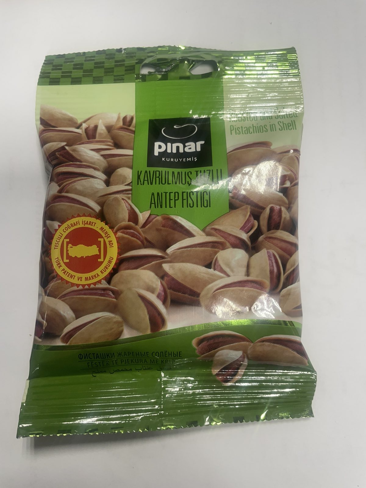 PINAR ფისტა 40გრ * 20 8690123600403
