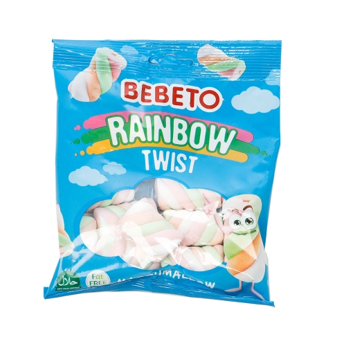 BEBETO-მარშმელოუ 4 ფერიანი, 60გრ/8690146091882