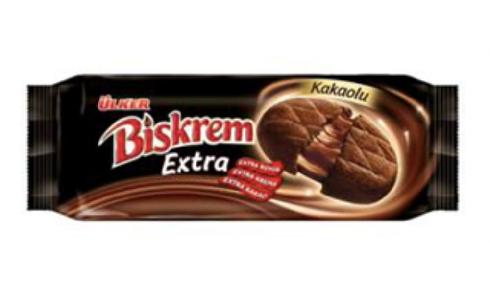 ULKER ბისკრემი ექსტრა კაკაოს კრემით 184 გრ. (12)
