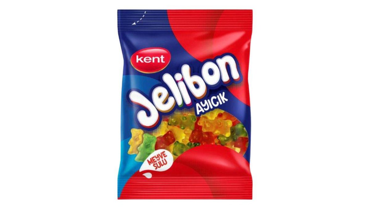 KENT ჟელიბონი ხილის 180 გრ. AYCIK
