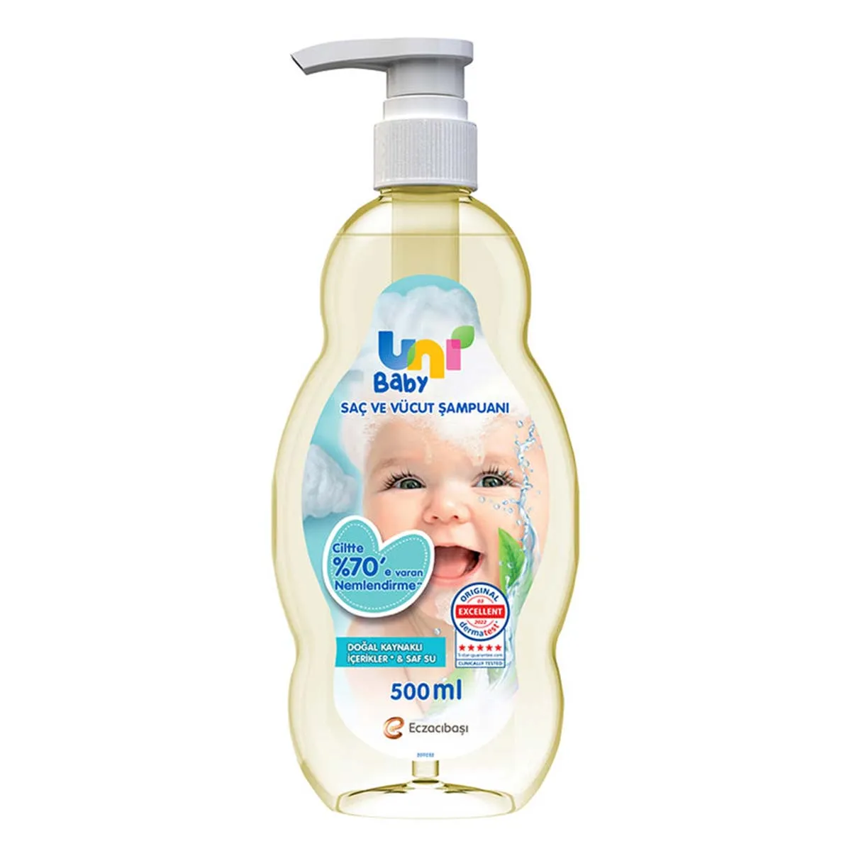 UNI BABY ბავშვის შამპუნი 500 მლ (უნი ბეიბი)