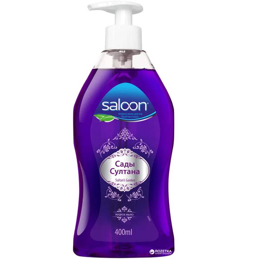 SALOON თხევადი საპონი გარდენი 400 მლ (სალუნ)