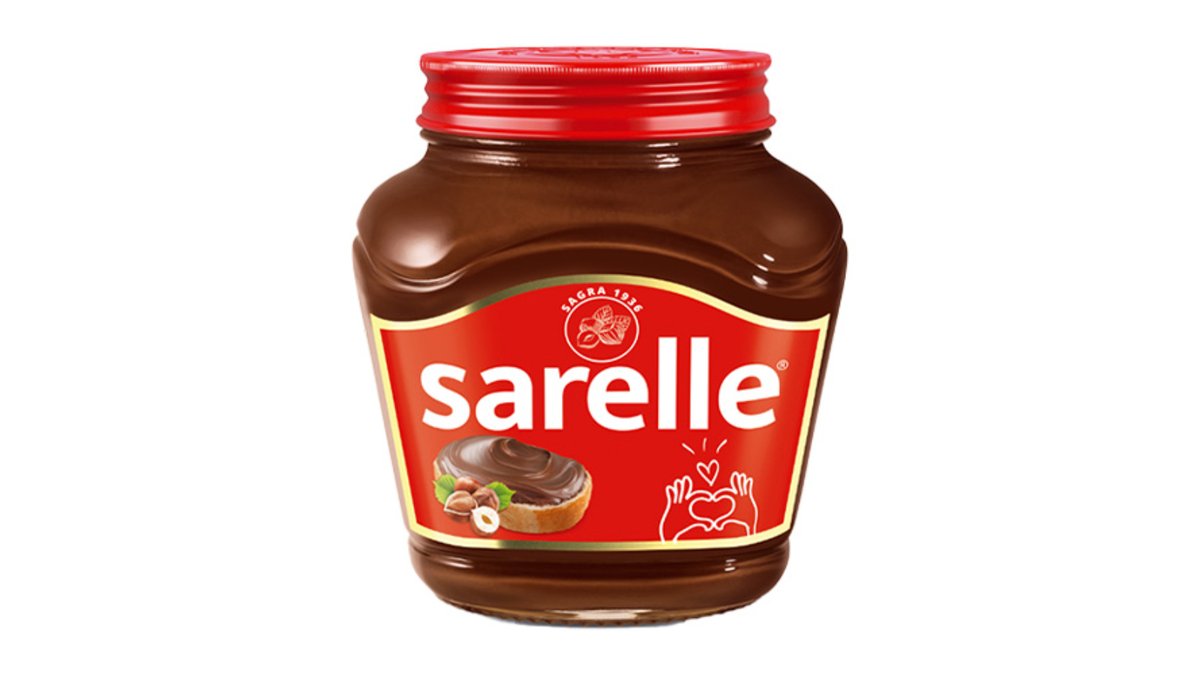 SARELLE თხილის კრემი კაკაოთი 700 გრ.
