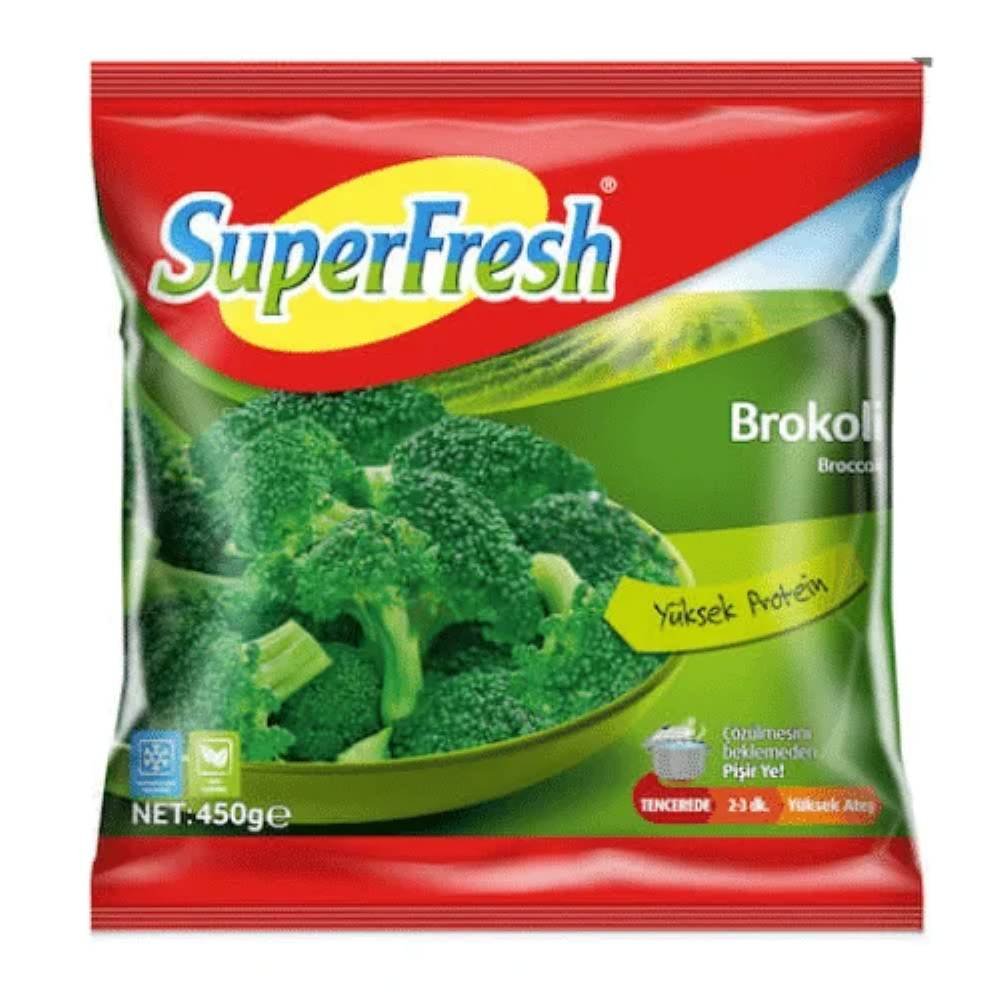 SUPERFRESH გაყინული ბროკოლი 1 კგ