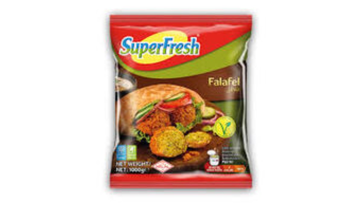SUPERFRESH ვეგანური ფალაფელის ბურთები 1000 გრ.