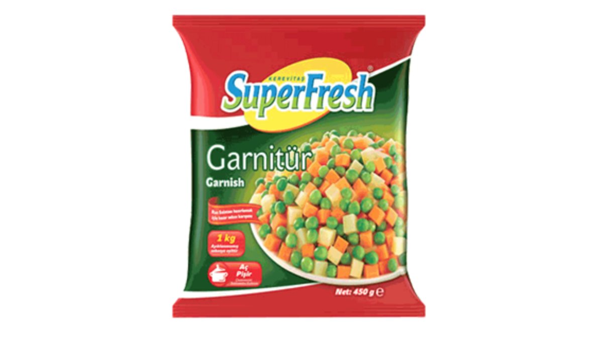 SUPERFRESH გაყინული შერეული ბარდა 450 გრ