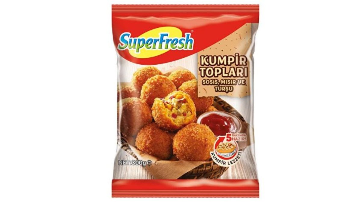 SUPERFRESH გაყინული კროკეტი მიქსი 300 გრ