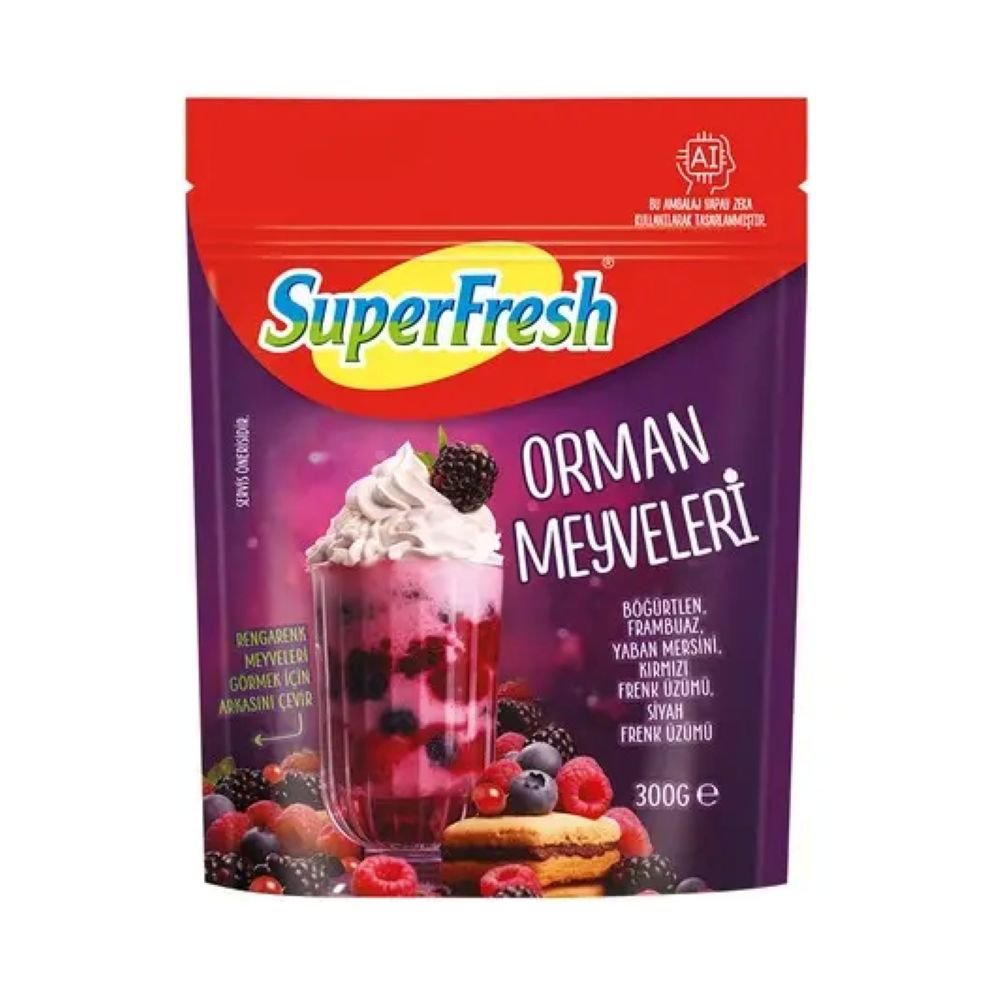 SUPERFRESH გაყინული კენკრა 300 გრ.
