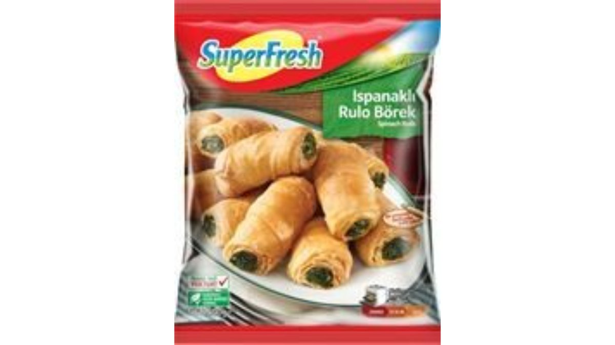 SUPERFRESH გაყინული ხვეულა ისპანახით 500 გრ