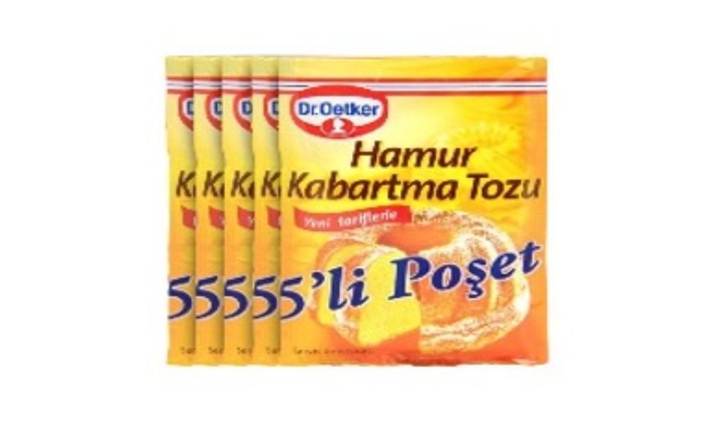 DR. OETKER გამაფხვიერებელი 10 გრ. 5 ცალიანი გლუტენის გარეშე KABARTMA TOZU (6(30))