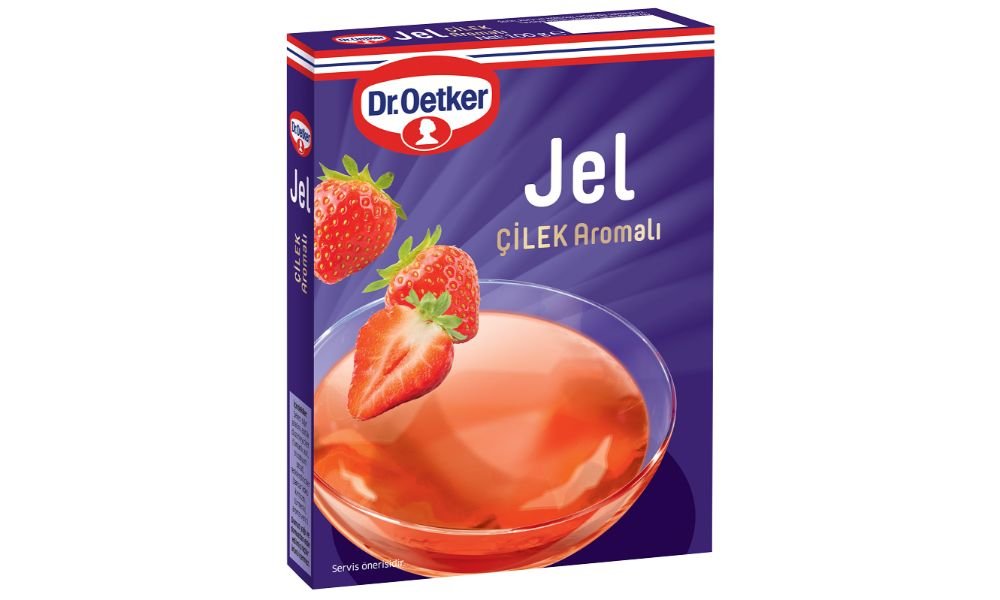 DR. OETKER ჟელე მარწყვის არომატით 100 გრ. (24) R.4