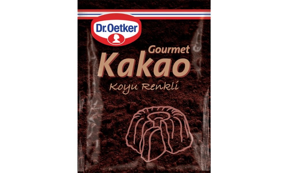 DR. OETKER კაკაო 50 გრ. შავი 1+1 (24) GOURMET