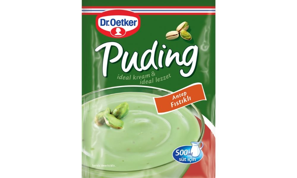 DR. OETKER პუდინგი ფსტის თხილით 91 გრ. (24)