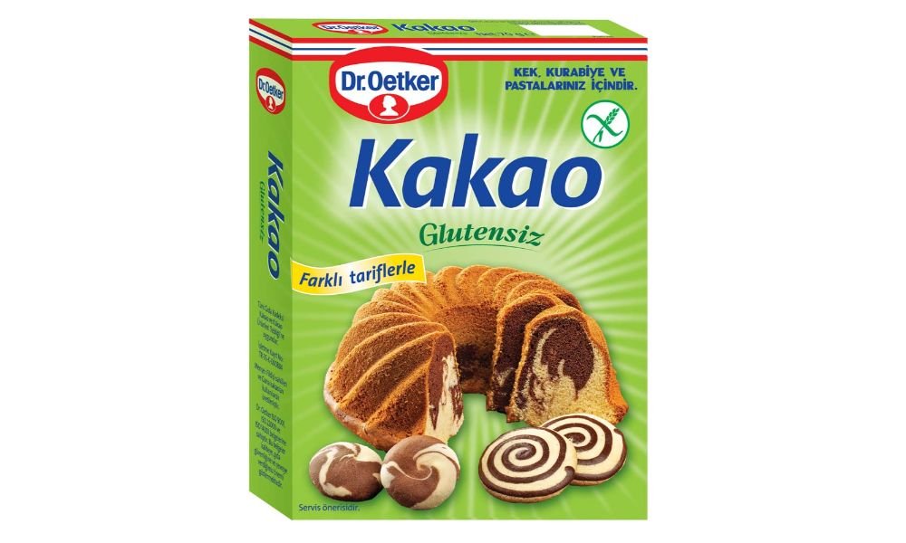 DR. OETKER კაკაო გლუტენის გარეშე 70 გრ. (8)