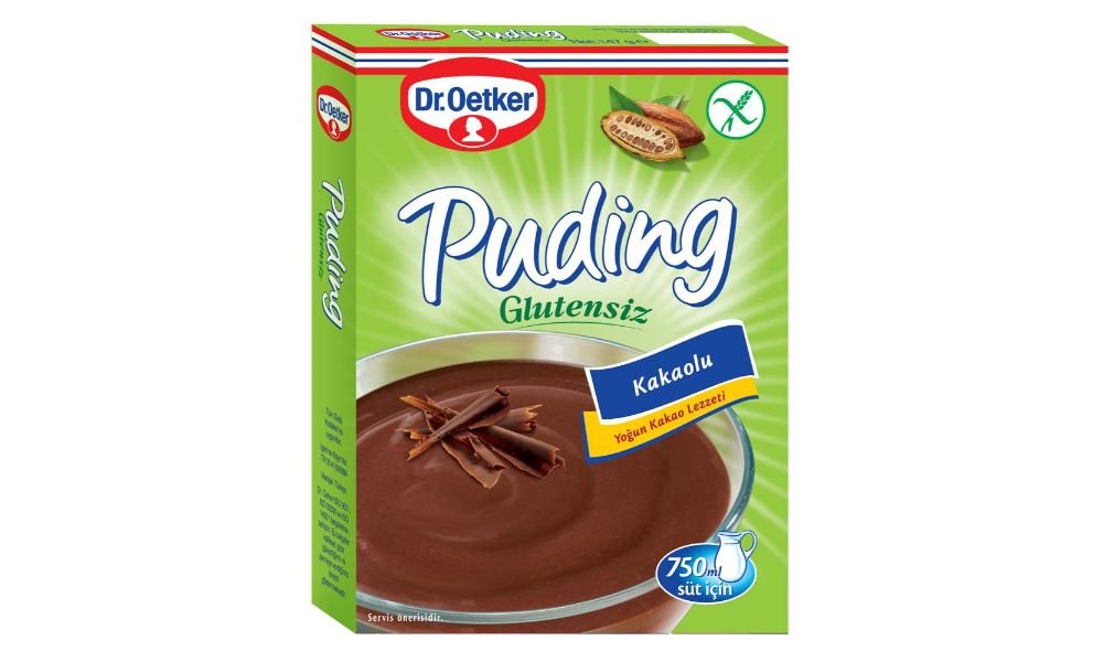 DR. OETKER პუდინგი კაკაოთი გლუტენის გარეშე 147 გრ. (8)