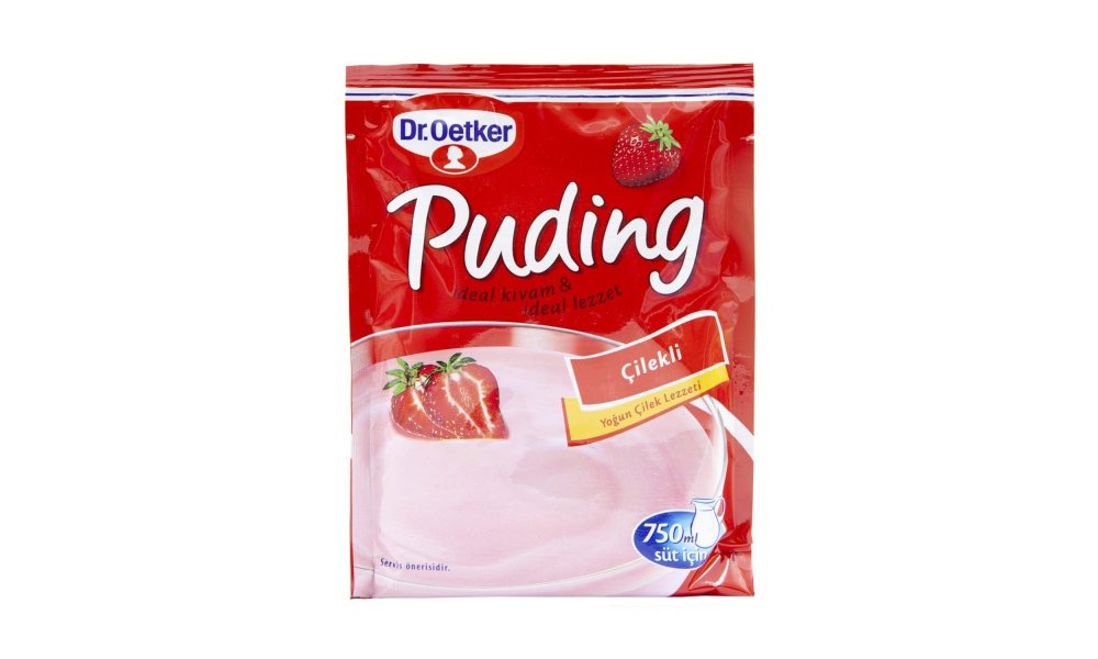 DR. OETKER პუდინგი მარწყვი 120 გრ (24)