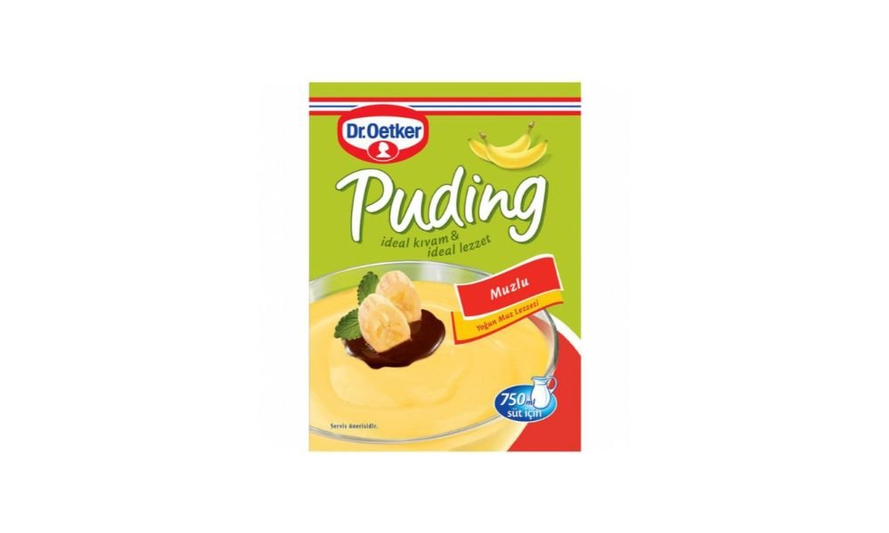 DR. OETKER პუდინგი ბანანის არომატით 125 გრ. (24)