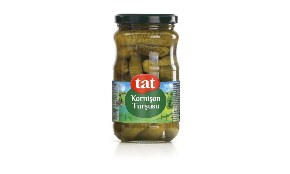 TAT კიტრის მწნილი (კორნიშონი) 680 გრ. (12)