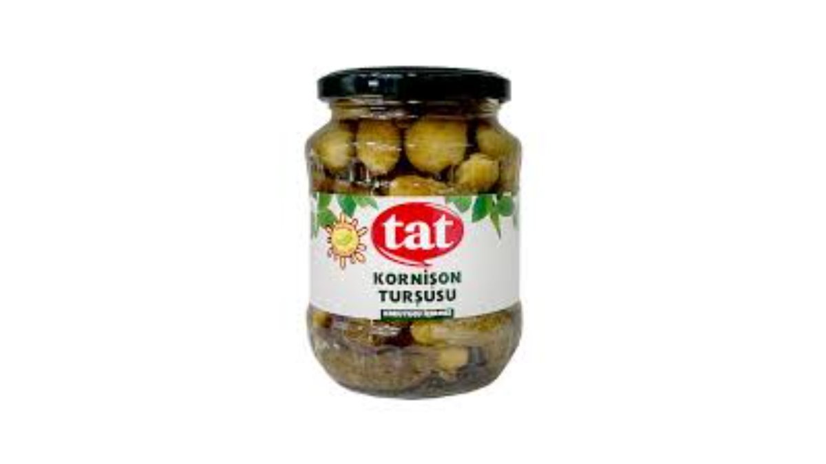 TAT კიტრის მწნილი კორნიშონი 350 გრ. (გლუტეინის გარეშე, ვეგანური )