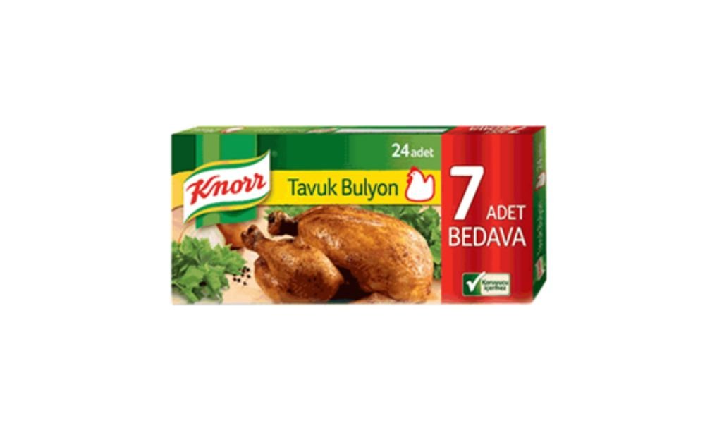 KNORR ქათმის ბულიონი 240 გრ. 24 ცალიანი