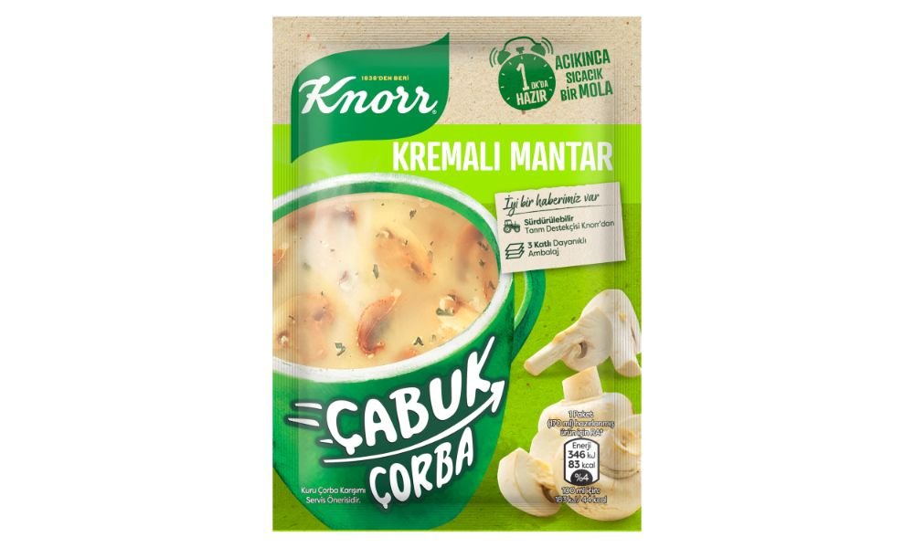 KNORR მზა წვნიანი სოკოთი 19 გრ. (6(24))