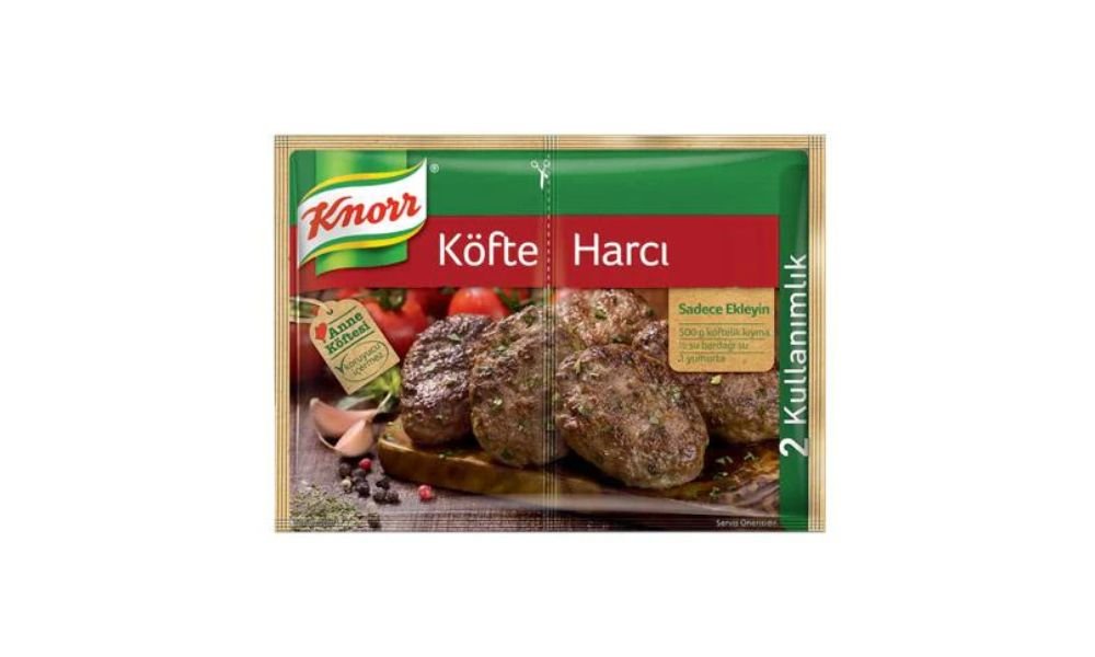 KNORR მზა კერძზე მოსაყრელი 85 გრ.(4(12)) KOFTE HARCI