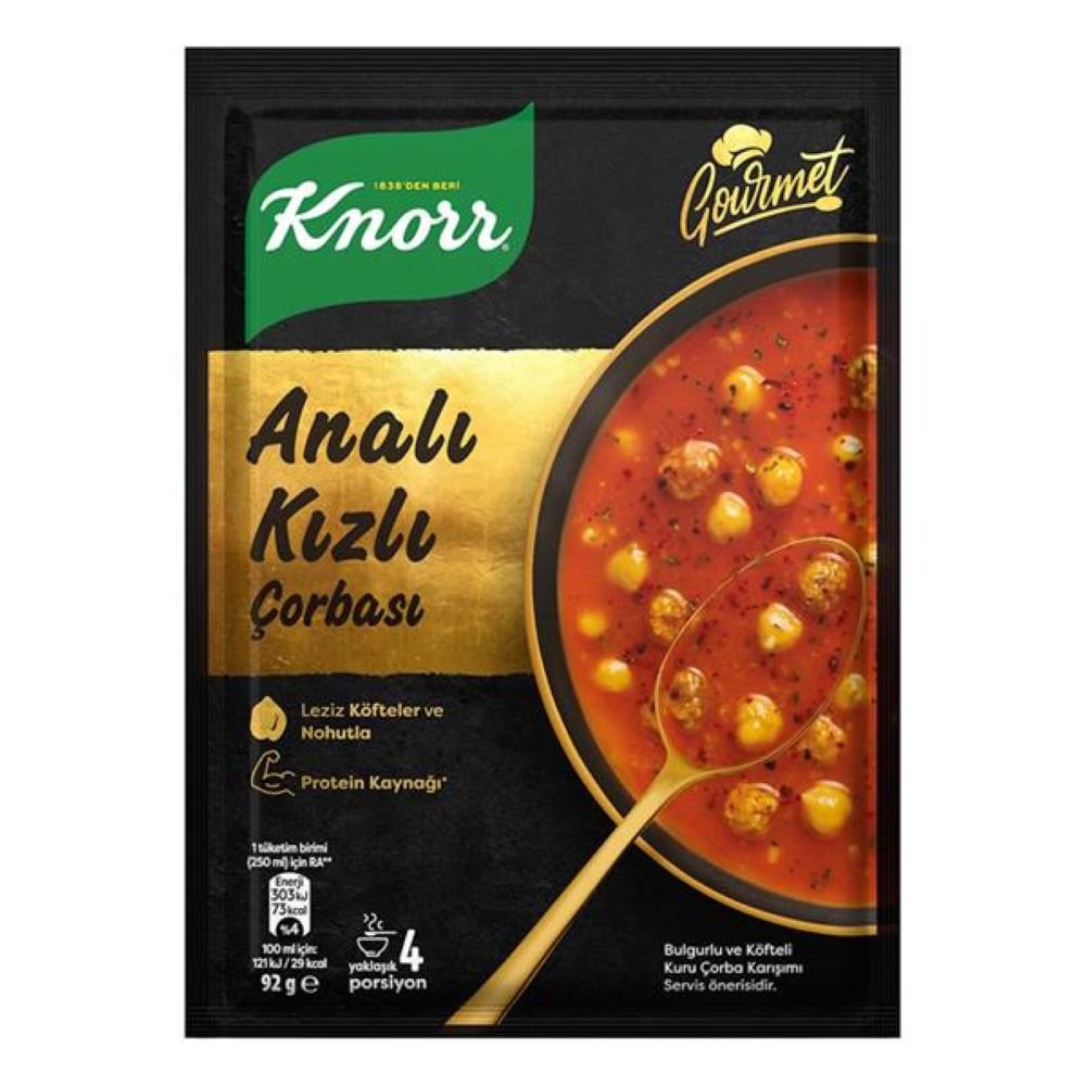 KNORR მზა წვნიანი ანალი კიზლი 92 გრ ANALI KIZLI