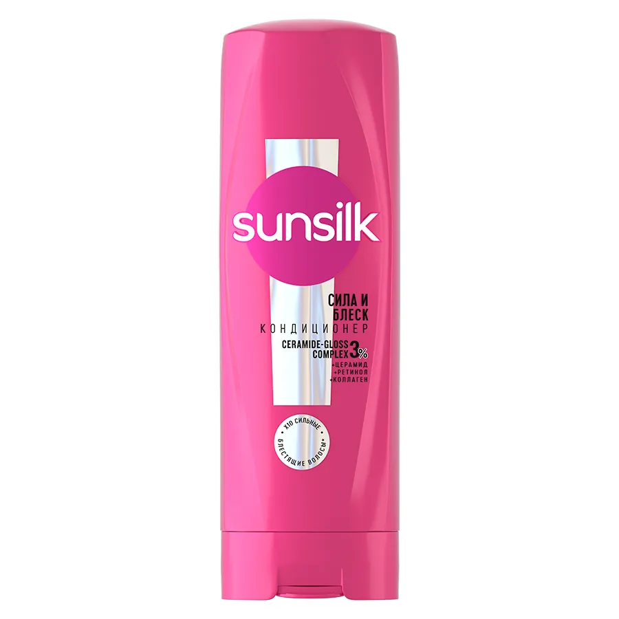 SUNSILK კონდიციონერი ბზინვარ-200მლ/8690637985782