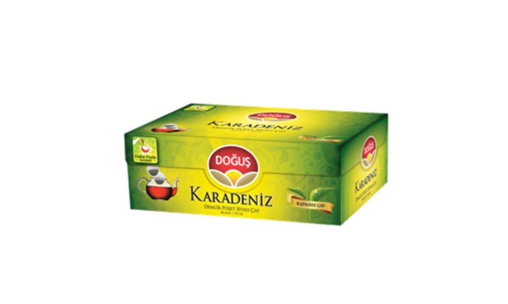 DOGUS შავი ჩაი ერთჯ. KARADENIZ ანდ BERG. 3.2 გრ. 48 ც. (16)