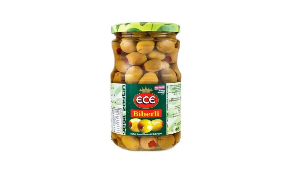 ECE მწვანე ზეთისხილი 700 გრ. წიწაკით (12)