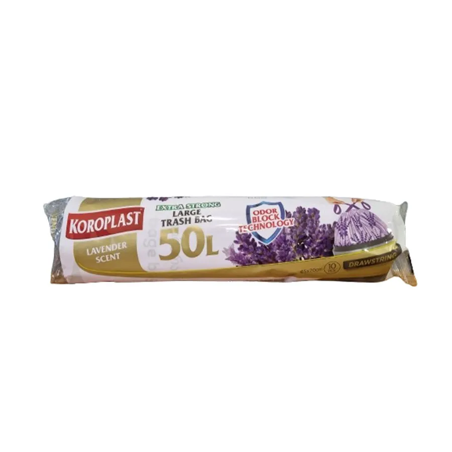KOROPLAST ნაგვის პარკი 65 X 70 სმ 50 ლ 10 ც (კოროპლასტი)