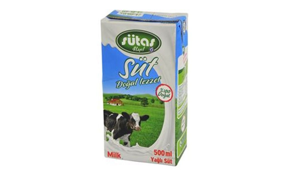 SUTAS რძე 500 მლ. ცხიმიანი (24)