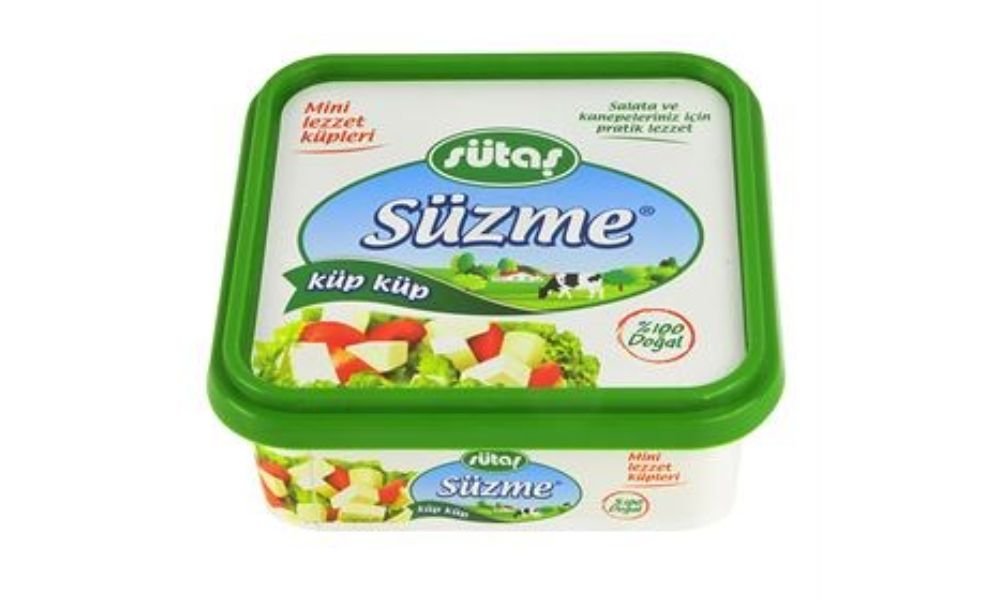 SUTAS თეთრი ყველი გაწურული კუბიკები 200 გრ. (12)