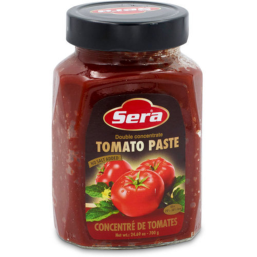 Sera Tomato Paste 28% Concentrate, 700g
