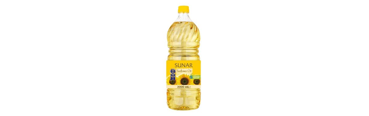SUNAR მზესუმზირის ზეთი 2 ლ.