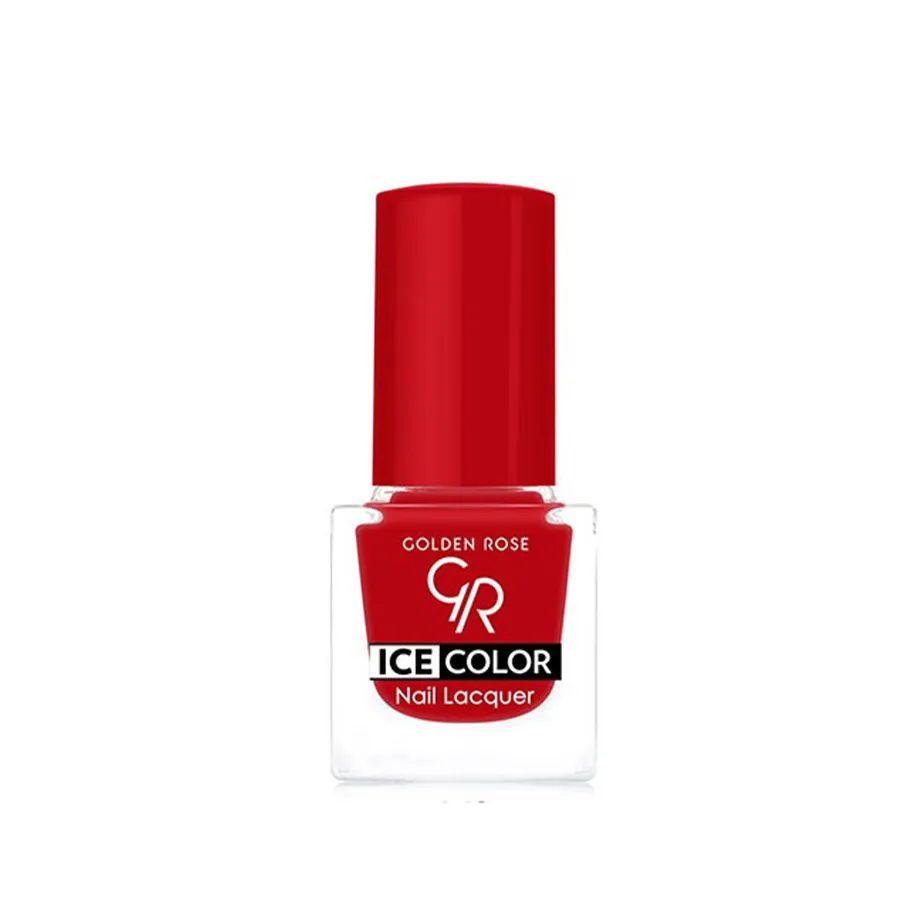 GOLDEN ROSE ფრჩხილის ლაქი ICE COLOR NAIL LACQUER N 142 (გოლდენ როუზი)