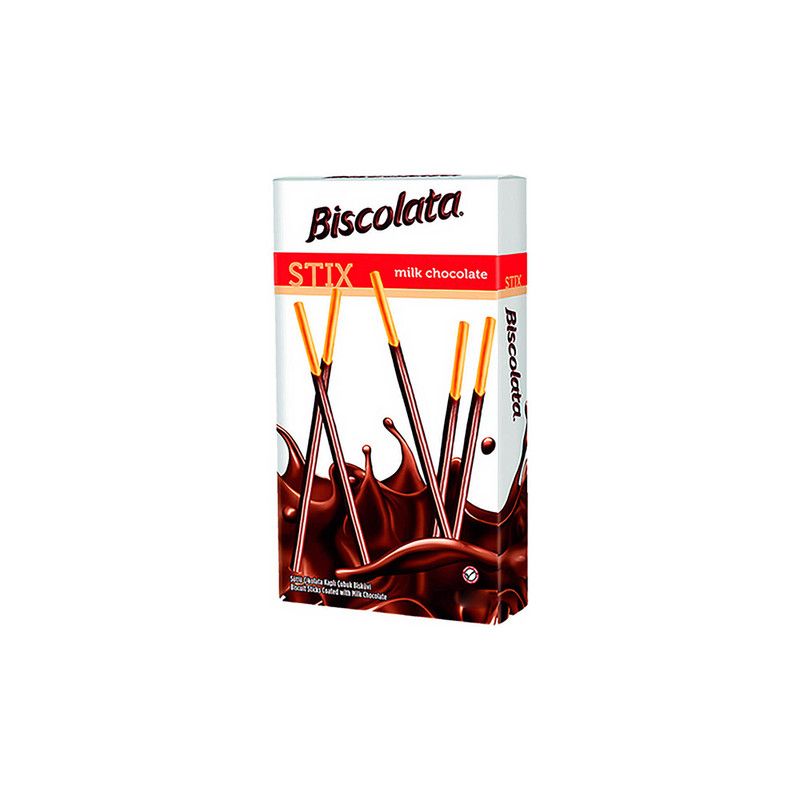 BISCOLATA ჩხირები რძნ შოკოლადით-40გრ/8691707140049